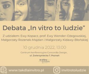 Read more about the article Debata „In vitro to ludzie”